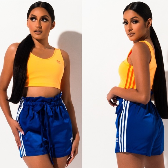 adidas Pants - adidas Originals Satin Shorts Size XS